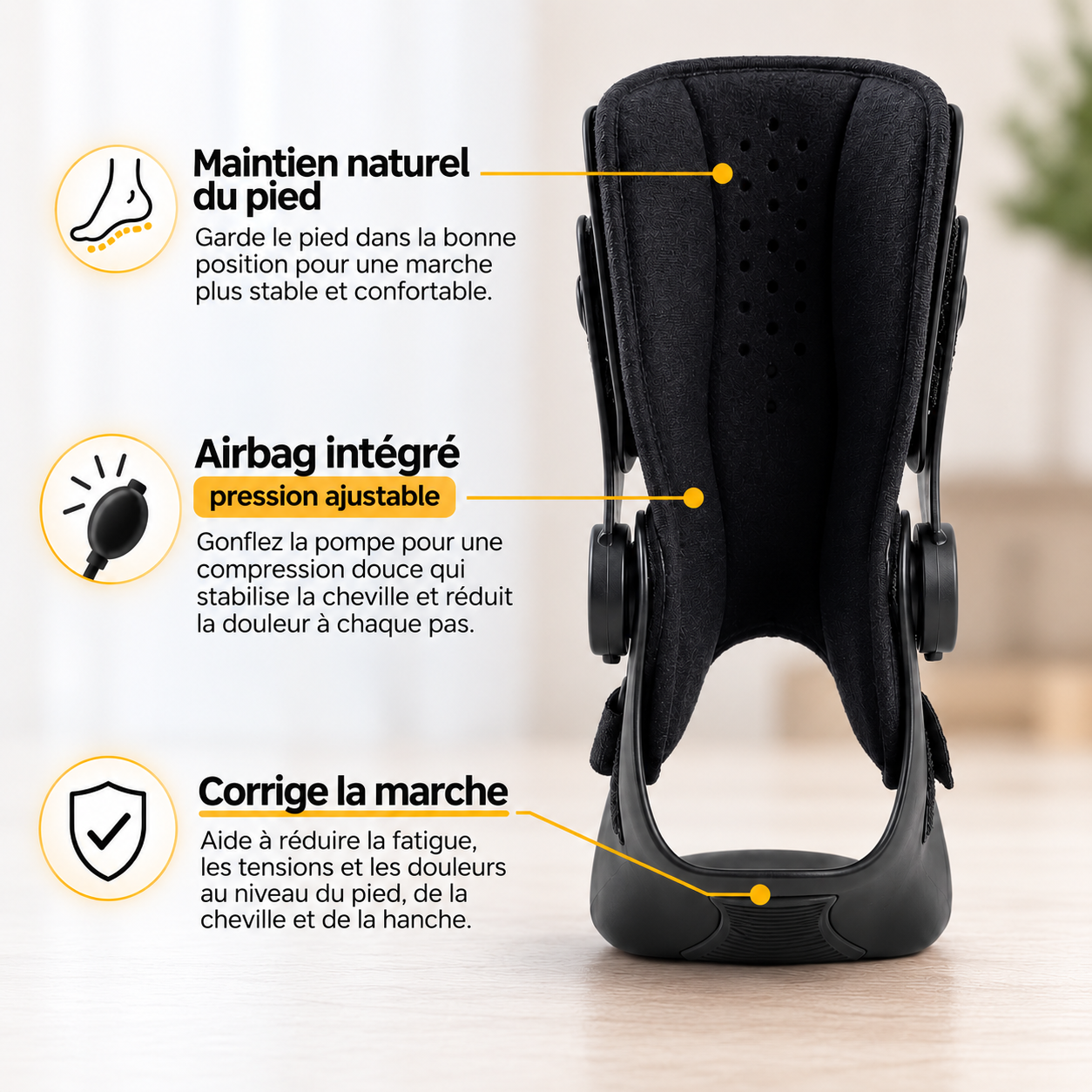 Novixa™ Orthèse de Cheville