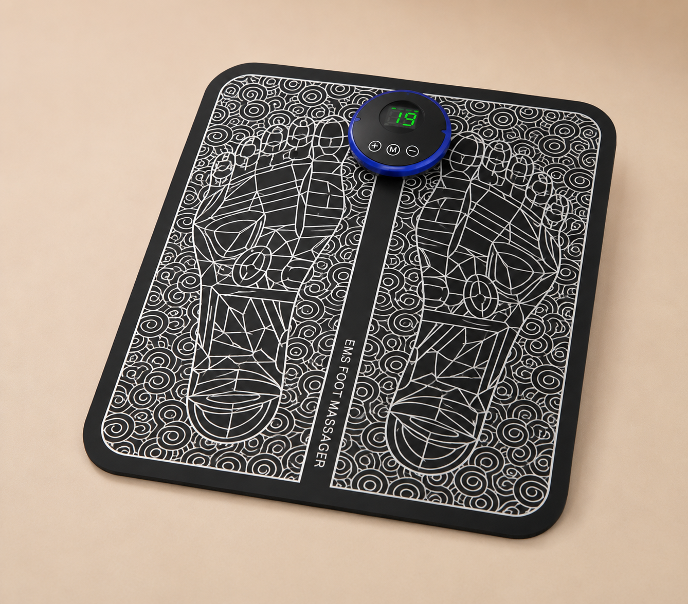 Novixa PulseMat™ – Tapis de massage électrique pour les pieds